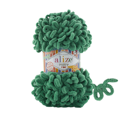 Alize Puffy Fine 532 - lesní zelená