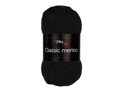 Vlna-Hep Classic Merino 6001 - černá