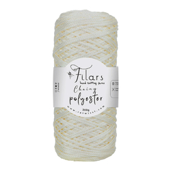 Retwisst Chainy Polyester - sugar white