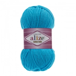 Alize Cotton Gold 16 - tyrkysová