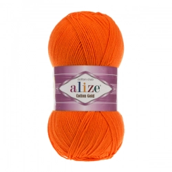 Alize Cotton Gold 37 - oranžová