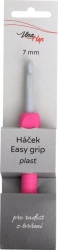 Vlna-Hep Easy grip háček 15 cm plastový - velikost 7