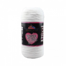 Himalaya Super Soft Yarn 80801 bílá