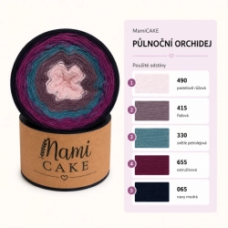 MamiCAKE - Půlnoční orchidej