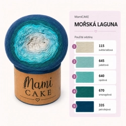 MamiCAKE - Mořská laguna