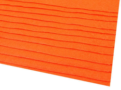 Filc barevný 20x30 cm - oranžová reflexní