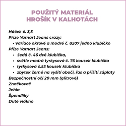 Návod hrošík v kalhotách