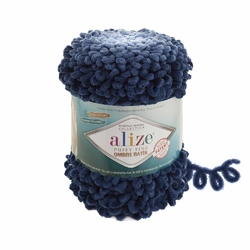 Alize Puffy Fine Ombre Batik 7266 - tmavě modrá