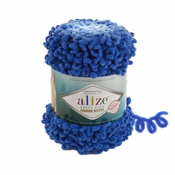 Alize Puffy Fine Ombre Batik 7280 - nebeská modrá