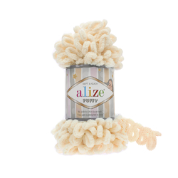 Alize Puffy 742 - světlá broskvová