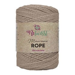 ReTwisst Macrame Rope 3 mm - beige