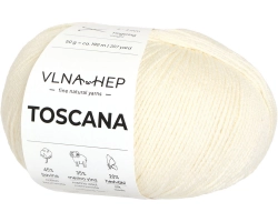 Vlna-Hep Toscana 142030 Pristine – smetanově bílá