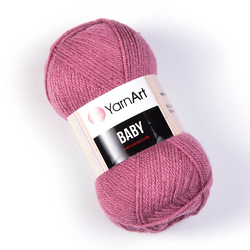 YarnArt Baby 3017 - tmavá starorůžová