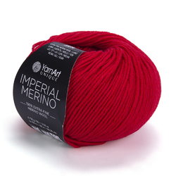 YarnArt Imperial Merino 3345 - tmavá vínová