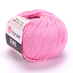 YarnArt Jeans 36 - růžová