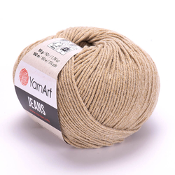 YarnArt Jeans 48 - okrová