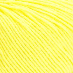 YarnArt Jeans 58 - neonově žlutá