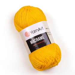 YarnArt Macrame 142 - sytá žlutá