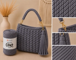 YarnArt Macrame Cord 3 mm 774 - tmavě šedá