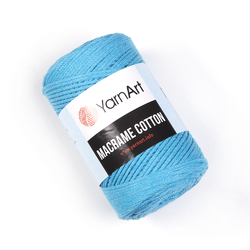 YarnArt Macrame Cotton 763 - světlý tyrkys