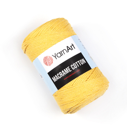 YarnArt Macrame Cotton 764 - tmavě žlutá