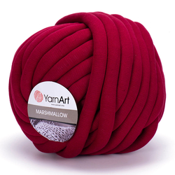 YarnArt Marshmallow 911 - vínově červená