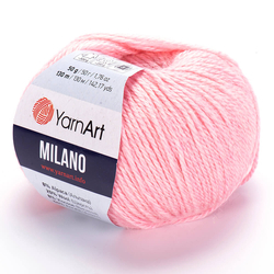 YarnArt Milano 859 - světle růžová