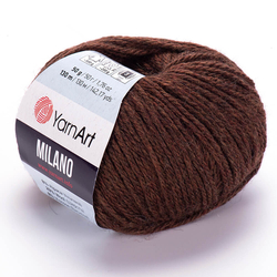 YarnArt Milano 871 - hnědá