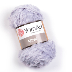 YarnArt Mink 334 - stříbrnošedá