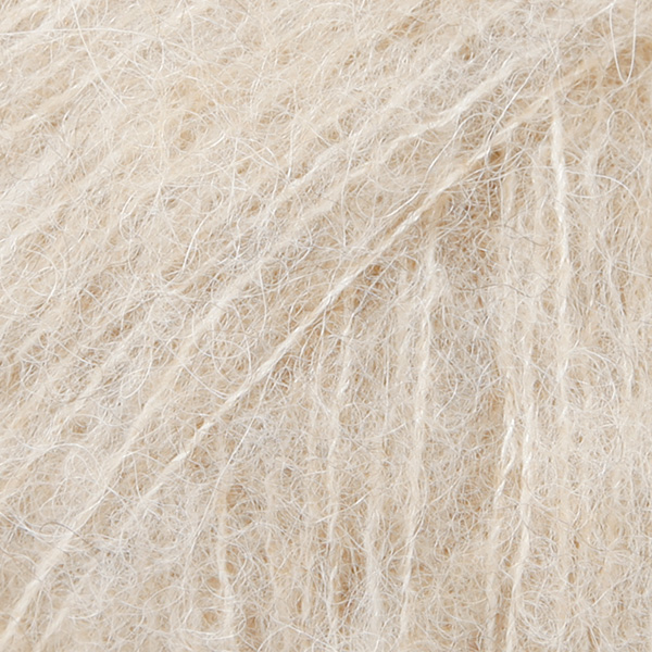 DROPS Brushed Alpaca Silk 04 - světlá béžová