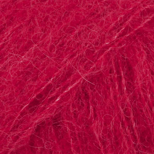 DROPS Brushed Alpaca Silk 07 - červená