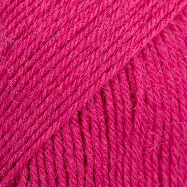 DROPS Fabel uni 109 - fuchsiová