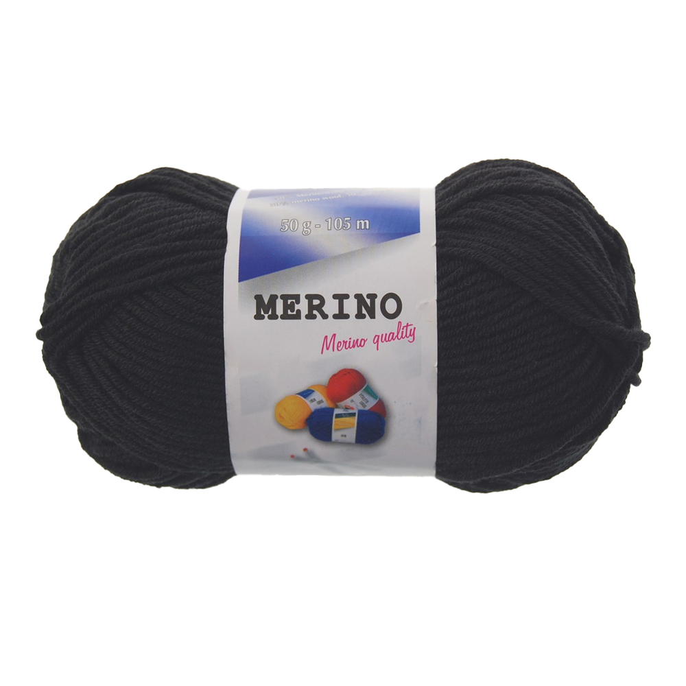 Vlnap Merino 14702 - černá