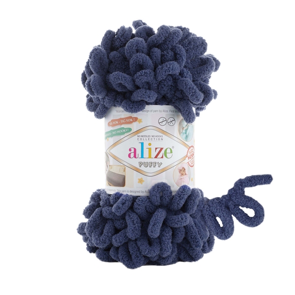 Alize Puffy 215 - tmavě modrošedá