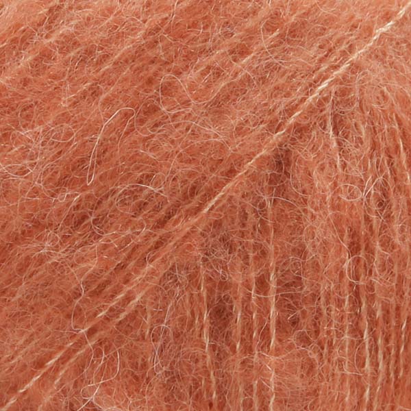 DROPS Brushed Alpaca Silk 22 - světlá rezavá