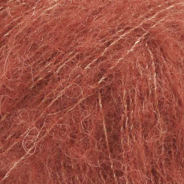 DROPS Brushed Alpaca Silk 24 - rezavá