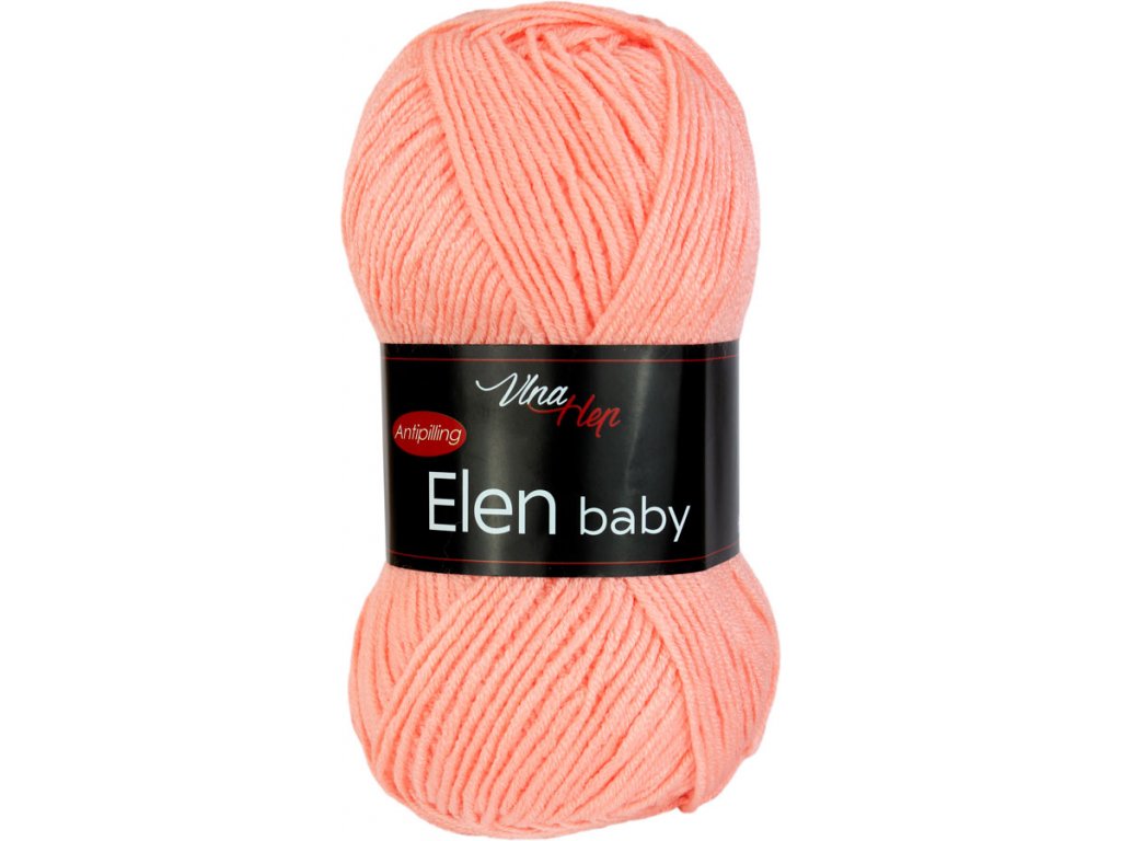 Vlna-Hep Elen baby 4011 - lososová
