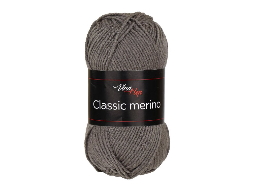 Vlna-Hep Classic merino 61029 - tmavě šedá