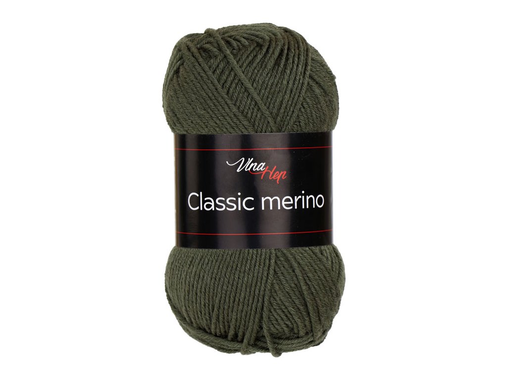 Vlna-Hep Classic merino 61213 - khaki