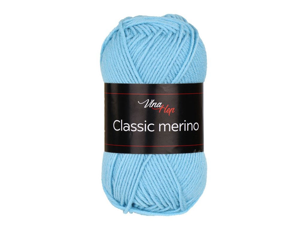 Vlna-Hep Classic merino 61241 - modrá