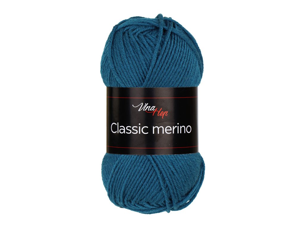 Vlna-Hep Classic merino 61299 - petrolejová