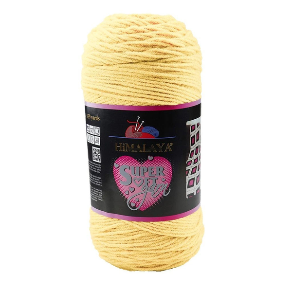 Himalaya Super Soft Yarn 80829 pastelově žlutá