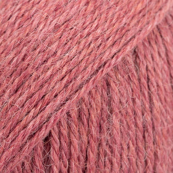 DROPS Alpaca mix 9024 - tmavá rumělka