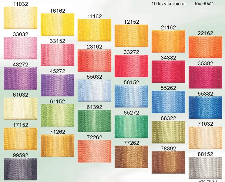 Háčkovací příze Sněhurka ombré 55382 - tmavě modrá