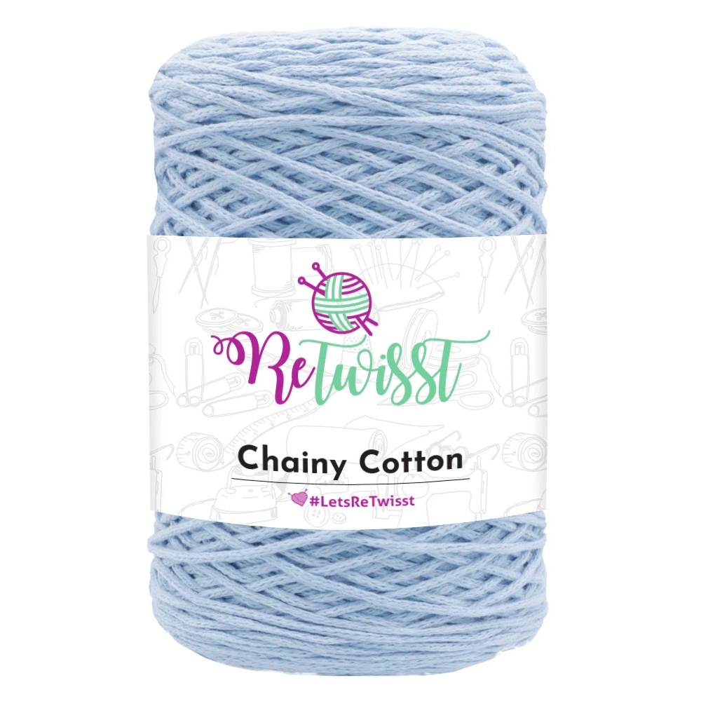 ReTwisst Chainy Cotton - baby blue