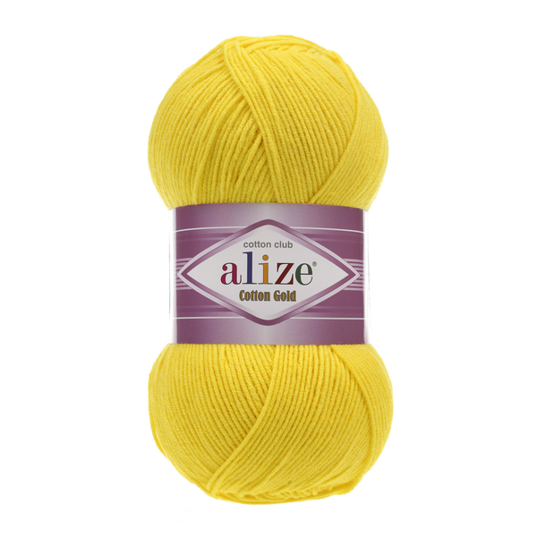 Alize Cotton Gold 110 - žlutá