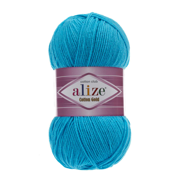 Alize Cotton Gold 16 - tyrkysová