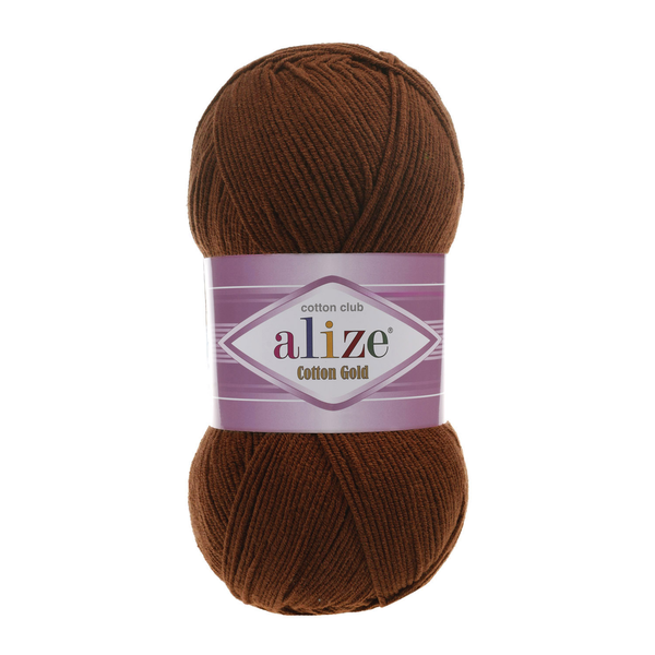 Alize Cotton Gold 690 - kaštanová