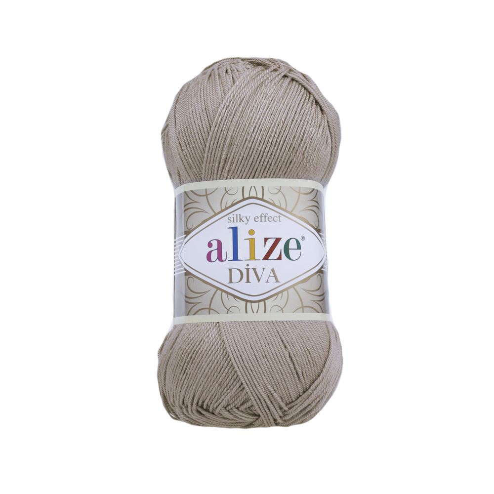 Alize Diva 167 - tmavě béžová