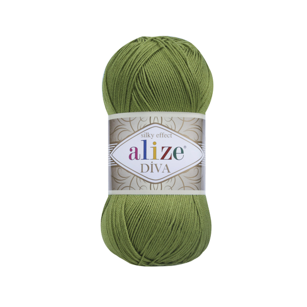 Alize Diva 210 - tmavě zelená